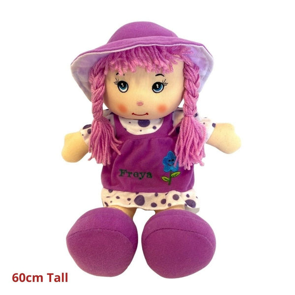 Personalised Rag Doll (60cm) - Thoughtful Gift For A Child