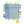Load image into Gallery viewer, Blue/Pink Personalised Baby Comforter