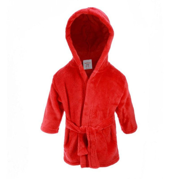 Neutral Red Dressing Gown - Ages 2 to 6 Years old