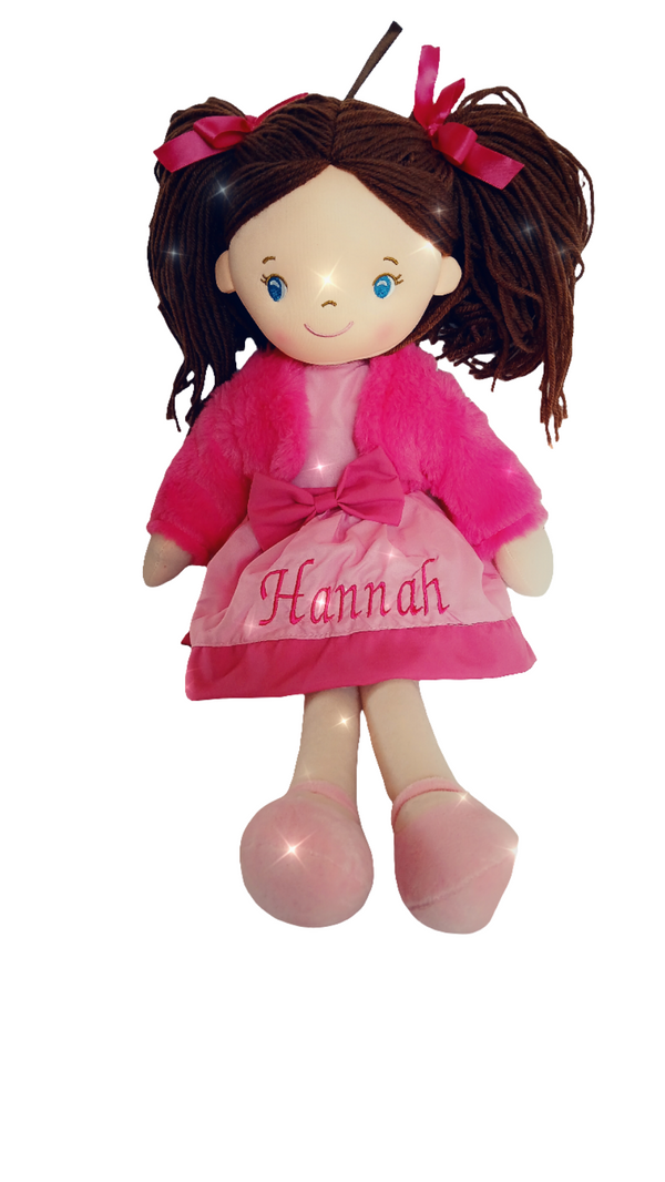 Personalised Rag Doll (51cm) - Thoughtful Gift For A Child