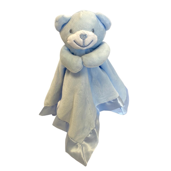 Personalised Child's Velour Comforter / Teddy - With Satin Trim