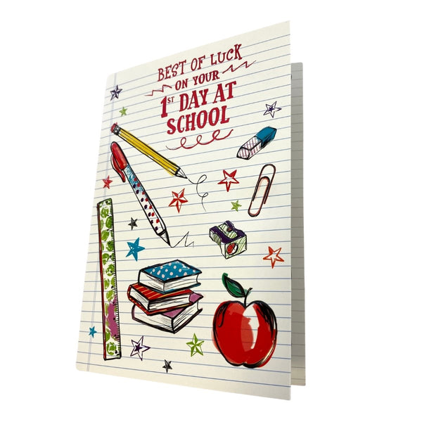 First Day At School Greeting Card