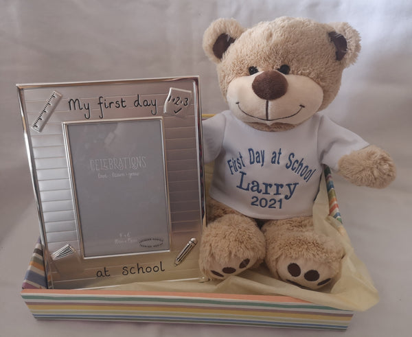 Personalised First Day At School Hamper