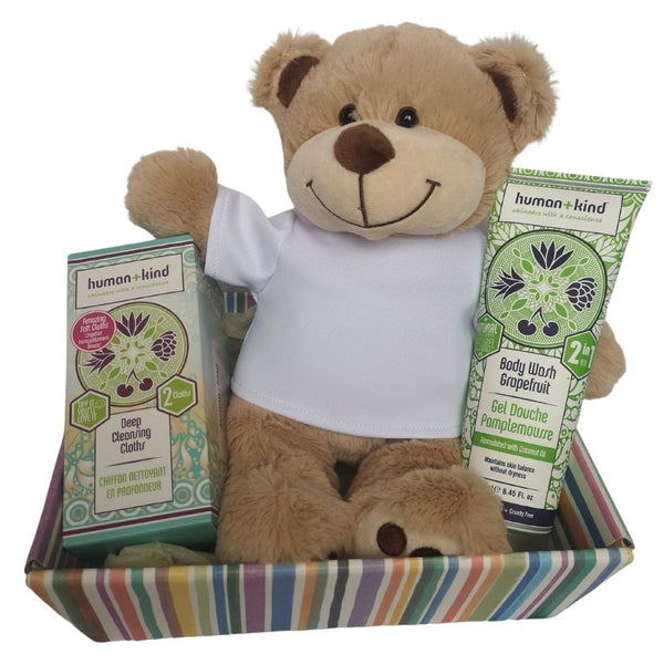 Personalised Occasion Bear Body Care Gift Hamper