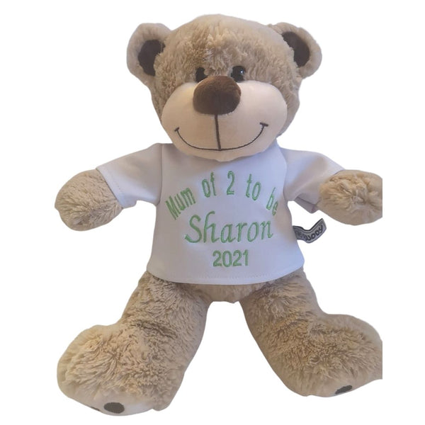 Personalised Baby Shower & Announcement Teddy Bear