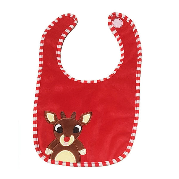 Personalised Bib With Reindeer