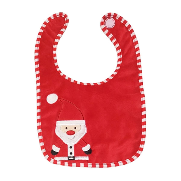 Personalised Bib With Santa