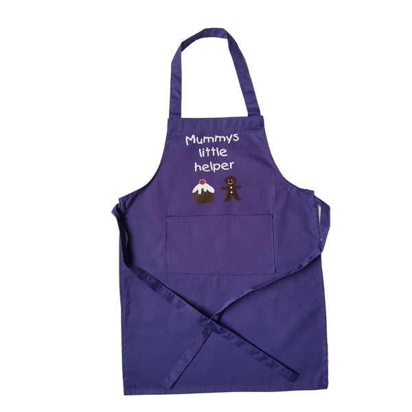 Personalised Children's Apron - Purple