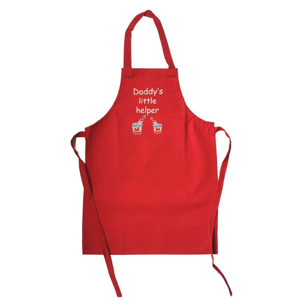 Personalised Children's Apron - Red