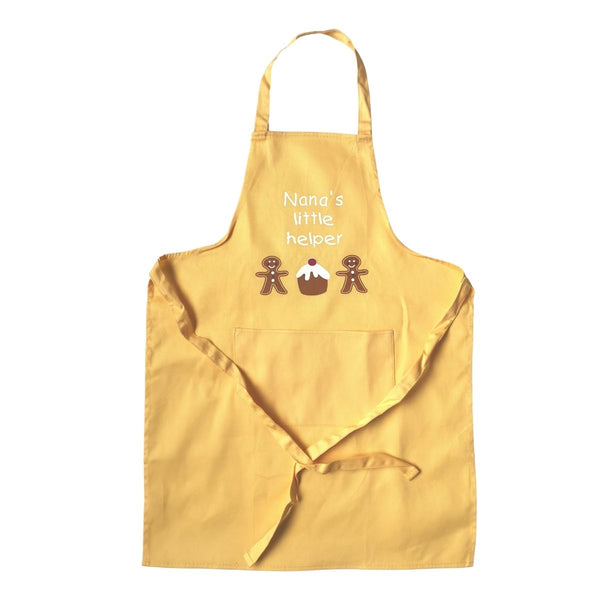 Personalised Children's Apron - Yellow