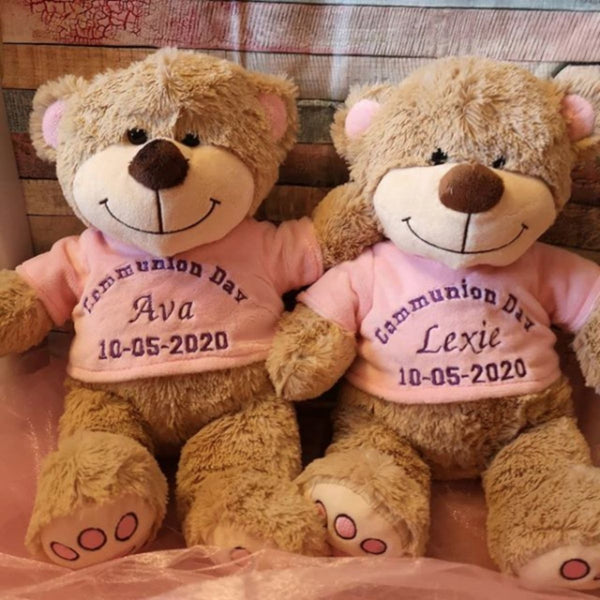 Personalised Communion Teddies