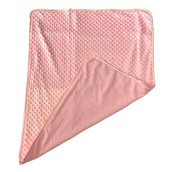Personalised Pink Dimple Blanket 