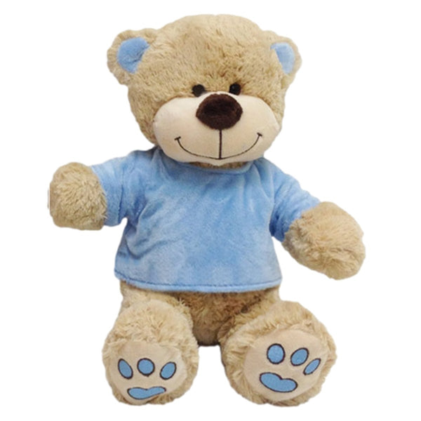 Personalised Teddy Bear - Blue T-Shirt
